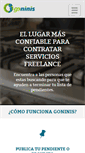 Mobile Screenshot of goninis.com